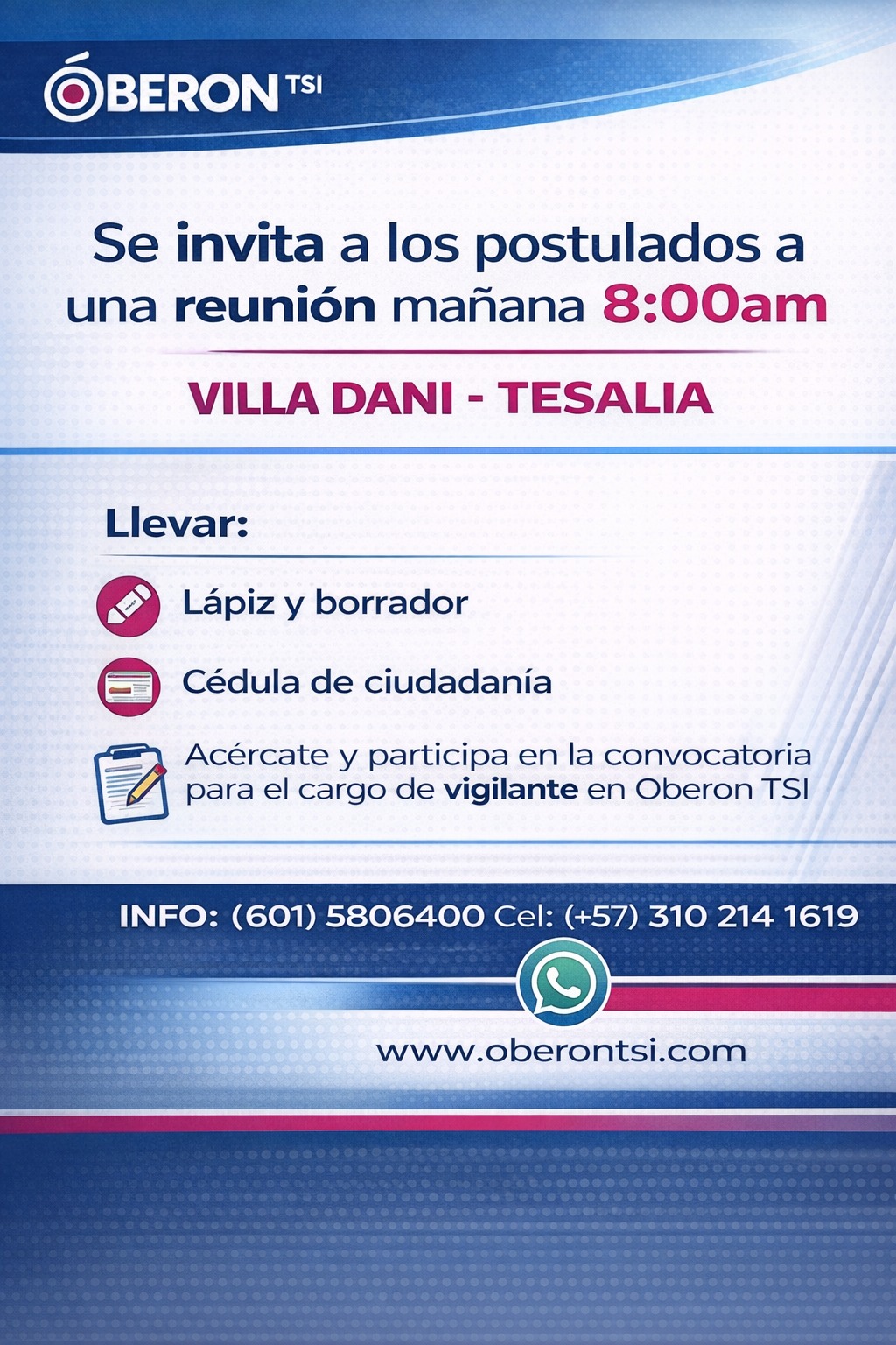 Noticia - 🚨 CONVOCATORIA LABORAL ABIERTA 🚨