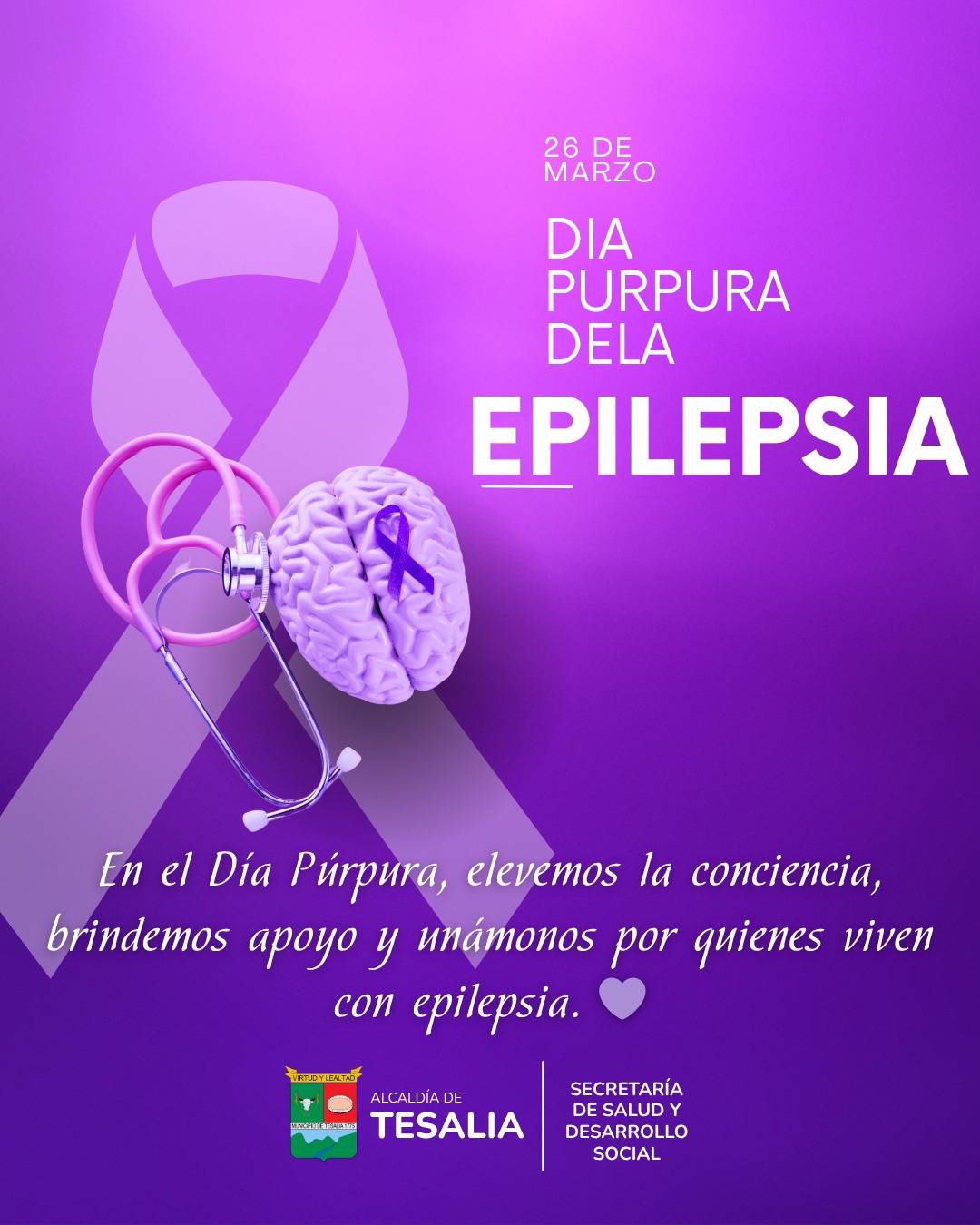 Noticia - 💜DÍA PÚRPURA DE LA EPILEPSIA