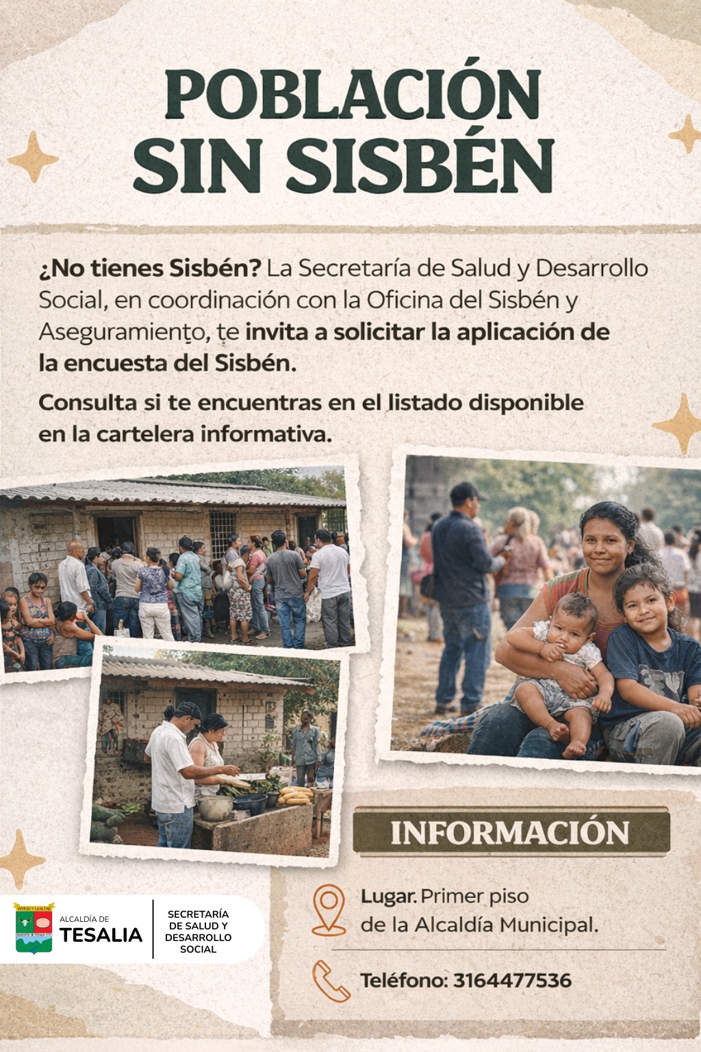 Noticia - 📋 JORNADA DE SOLICITUD DE ENCUESTA SISBÉN